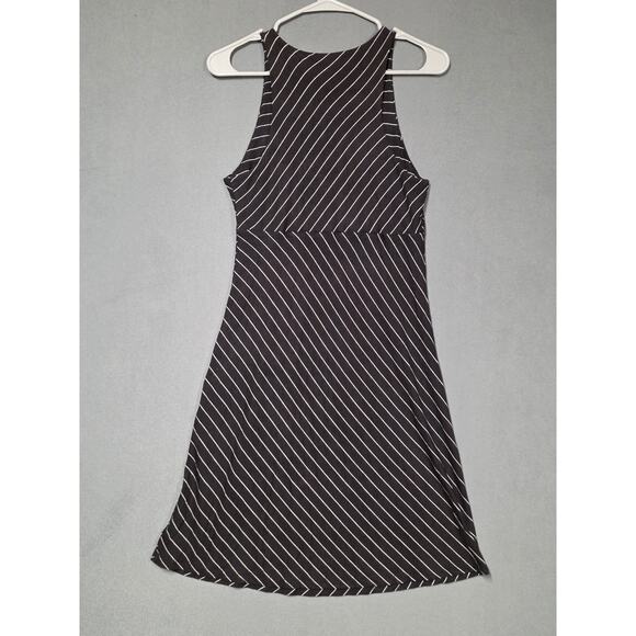 Athleta Santorini Small Dress Striped Modal Casual Travel Beach Flattering - Picture 3 of 7